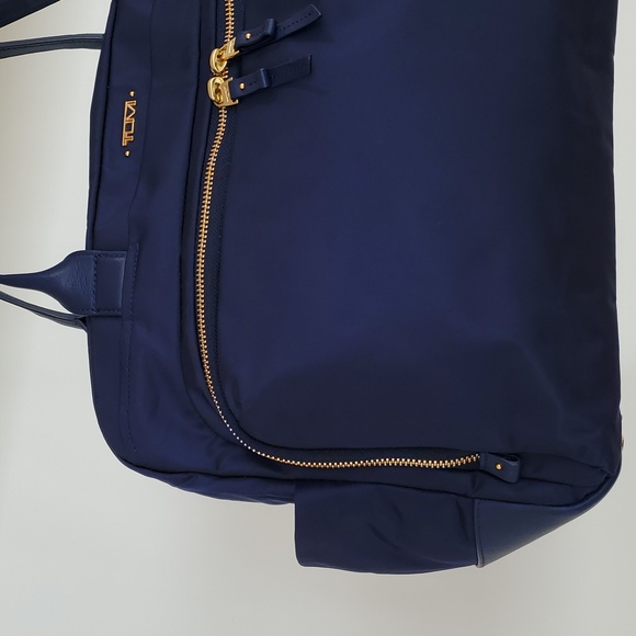 Tumi Voyageur Athens Carry-All Tote / Shoulder Bag in Navy - Picture 2 of 14